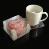 Timethink (Set of 10) 4'' 3D Brain Specimen Coasters, Funny