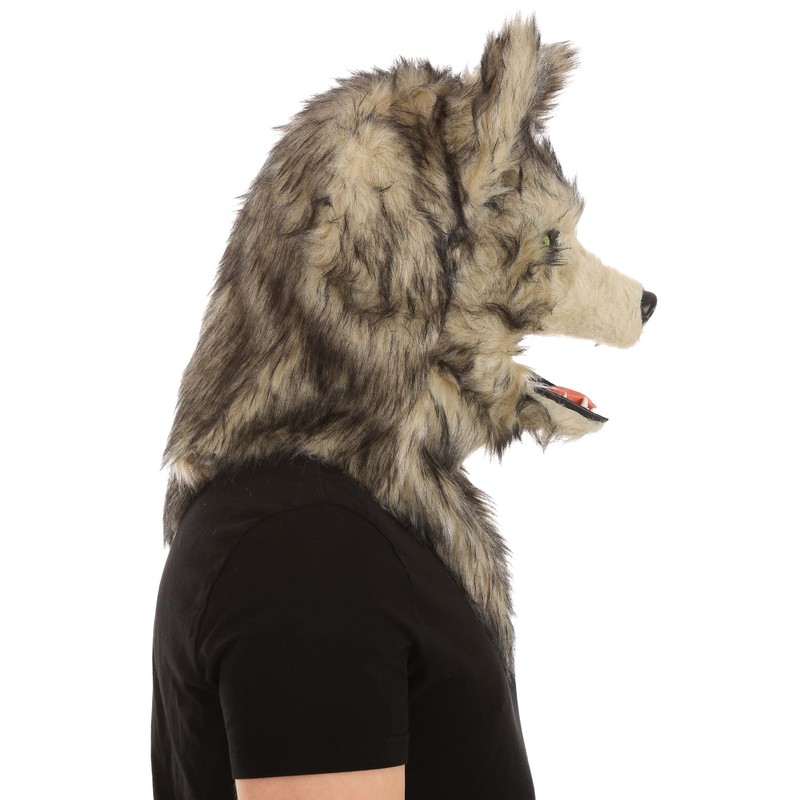 Elope Wolf Mouth Mover Adult Mask Standard, multicoloured