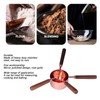 4Pcs Measuring Cups and Spoons Set with Copper Plated Handle