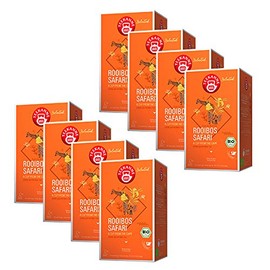 Teekanne Selected Rooibos Safari Bio Luxury Cup Pyramid Bag 40 g Pack of 8