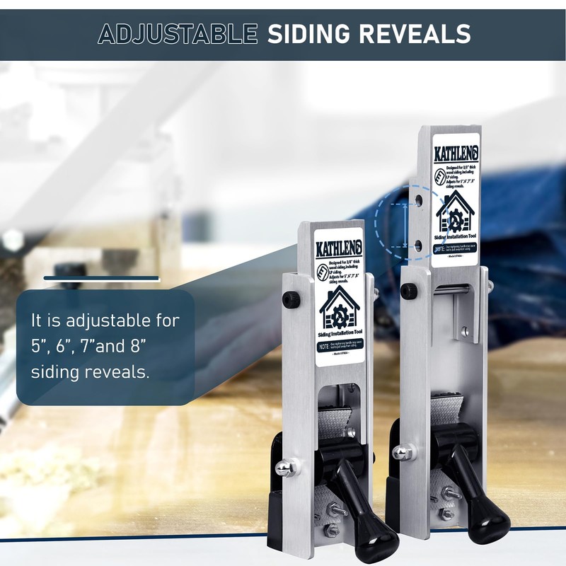 Siding Installation Tools, Siding Mounting Kit for Use with 3/8-Inch