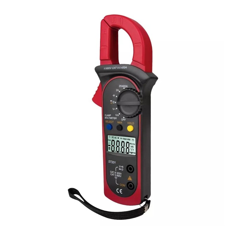 ANENG ST201 Digital Clamp Multimeter 4000 Counts Clamp Ammeters Transistor