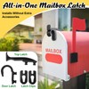 Feekoon 3 Sets Mailbox Latch Clips Replacement Compatible with Group