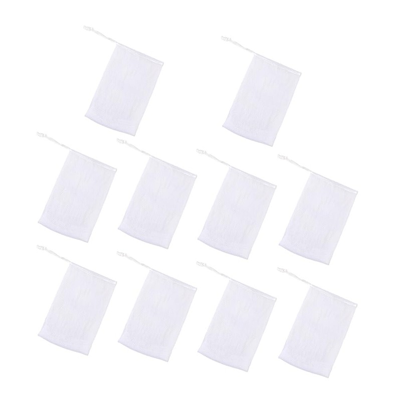 Soap Net, KESYOO 10 Pack Facial Foaming Net Shower Foam