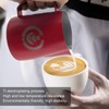 350ml Coffee Art Cup with Pointed Mouth 304 Stainless Steel
