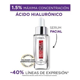  L’Oréal Paris Revitalift Kit 4 Piezas con Ácido Hialurónico – Sérum, Contorno de Ojos, Gel Crema y Limpiador Facial 💧