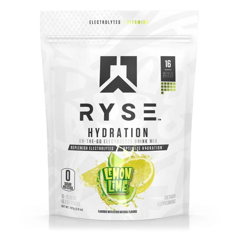 Ryse Supps Hydration - On-The-Go Electrolyte Drink - Specification: Pink