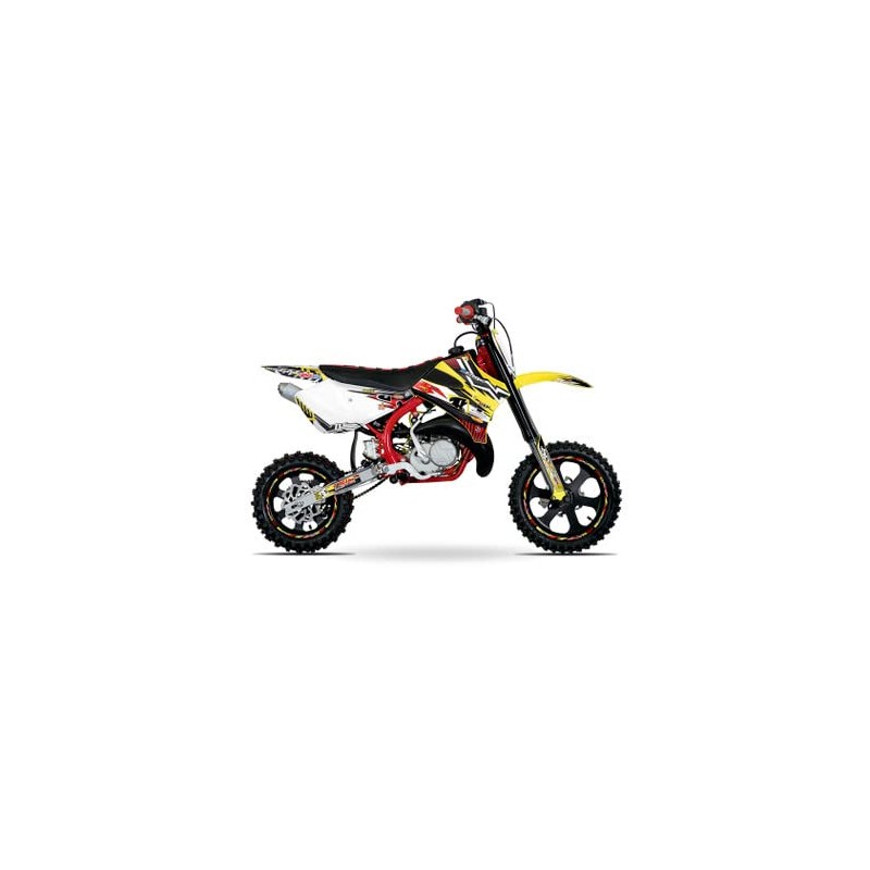 21-25 SR/FWE CX 50 Mayhem Yellow Senge Graphics Complete Kit