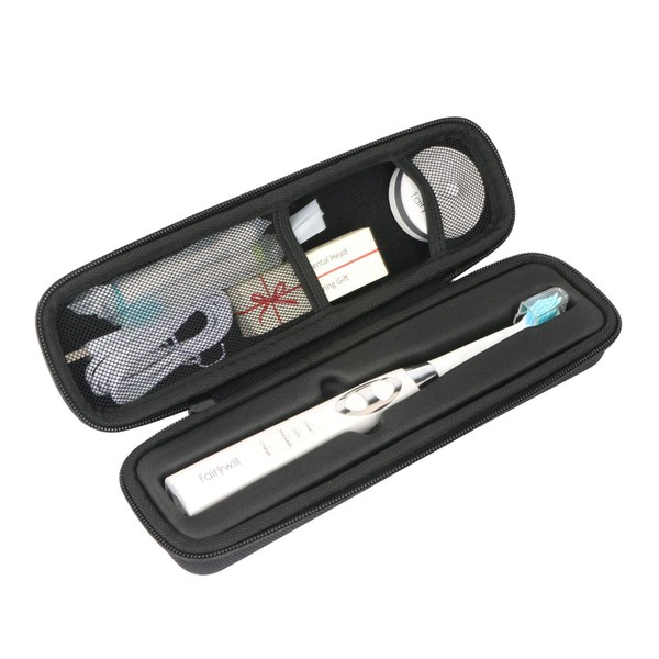 Khanka Hard Travel Case Replacement for Fairywill Electric Toothbrush Clean Rechargeable Sonic Toothbrush