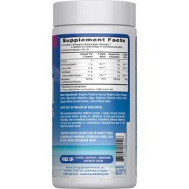 Natural Vitality Calm Gummies The Anti-Stress Gummies, A Relaxing Magnesium Supplement - 120 ct Raspberry Lemon