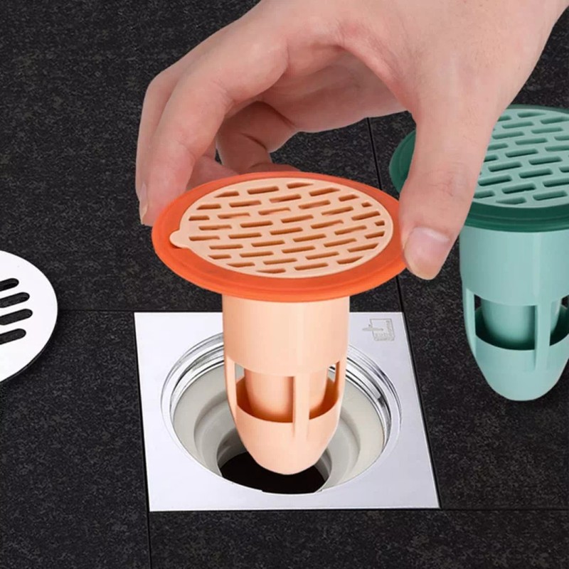 SANBREVE 4pz Tapon Coladera Silicon Filtro Drenaje Bañera Tina Ducha