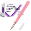 Scalpel Blades #11 Dispoable Steriled Surgical Knife for Biology Anatomy,