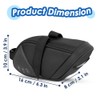 WOTOW Reflective Bike Saddle Bag, Waterproof Under Seat Bicycle Pack
