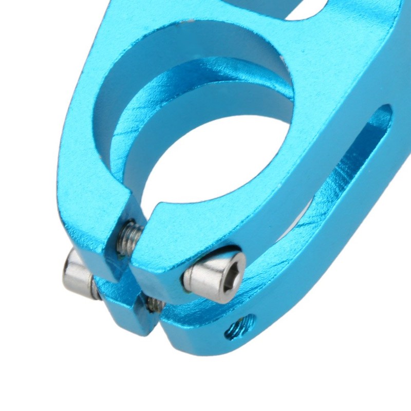 Lixada Mtb Bicycle Handlebar Stem In Aluminium Alloy 31.8Mm Blue