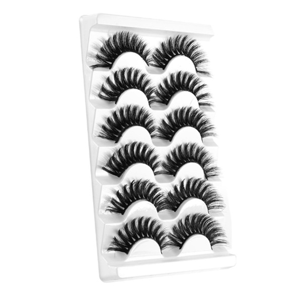 Gmhkonw False Eyelashes Extension Volume Cat Eye Look Natural Wispy