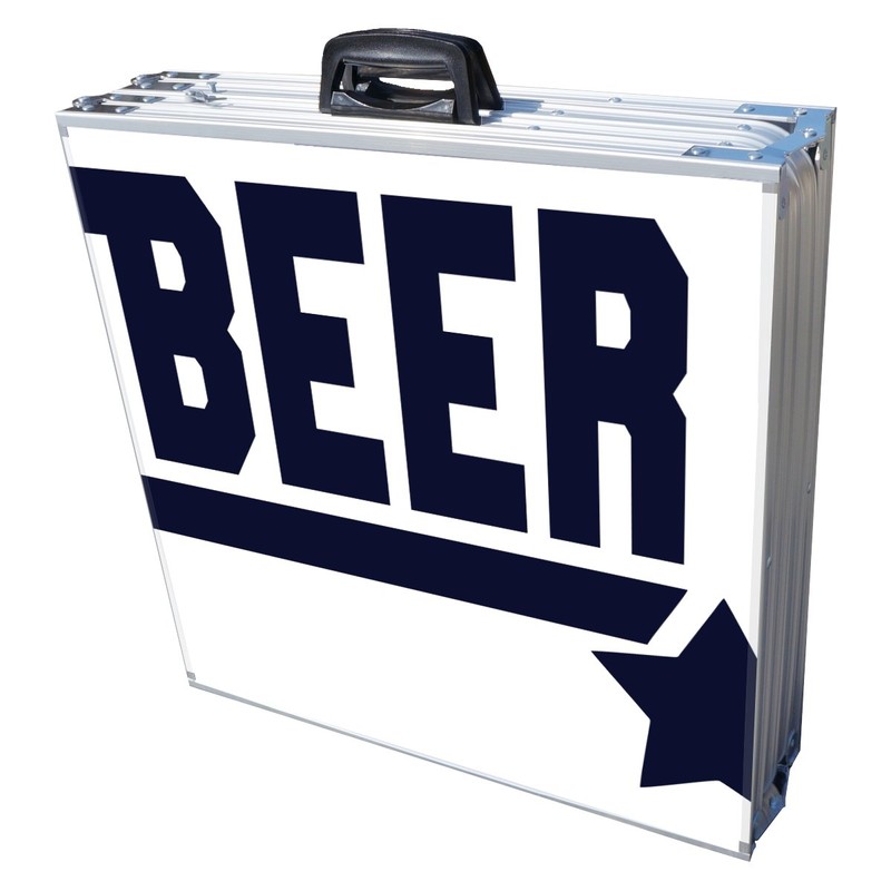 PARTYPONG 8-Foot Professional Beer Pong Table - Top Pong Edition