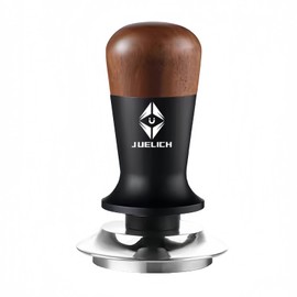 Coffee Tamper and Distributor, 58mm Spring Loaded, Stainless Steel, Classic Series (58mm)