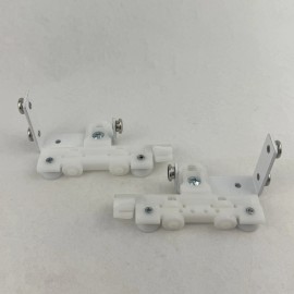 Kirsch Ripplefold Master Carrier Set Left and Right for Curtain Track System