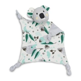 Kippins Organic Cotton Cuddle Blankie Comforter, Banjo the Koala