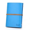 EvZ Vintage Blue PU Leather Cover Loose Leaf Blank Notebook