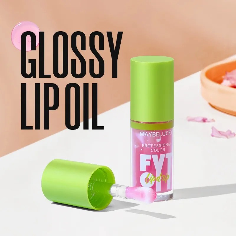 Set De Cuidado Labial Hidratante Glossy Liquid Lip Oil Gloss