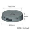 Appleware Tray Plate, Indoor Use, Drainage Pot Holder, Type 30,
