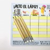 Tall Pen, Tutti Frutti Stop with Pad and Pens for