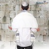 HalleluYAH Messianic Tallit Prayer Shawl 72"x 22" with Bag For