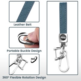 XIYANG TRADE for GMC Key Fob Cover with Keychain, Key Shell Key Case Compatible with GMC Acadia Sierra Terrain and Chevy Silverado 1500 2500HD 3500HD 5-Button(Blue)