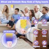 Flying Insect Trap Plug-in, Indoor Mosquito & Gnat Killer, Safe