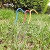 TiTo Titanium Shepherd's Hook Tent Stakes Tent pegs nail pegs