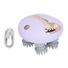 Electronic Scalp Massager Waterproof Kneading Vibration Multi Functional Rechargeable Handheld