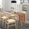 Retro Aztec Table Runner Western Native American Tribal Art Printed