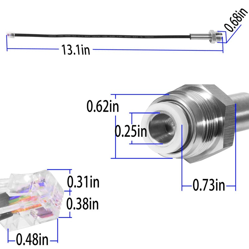 704492 Airless Sprayer Pressure Transducer 704-492 Only for Titan Impact