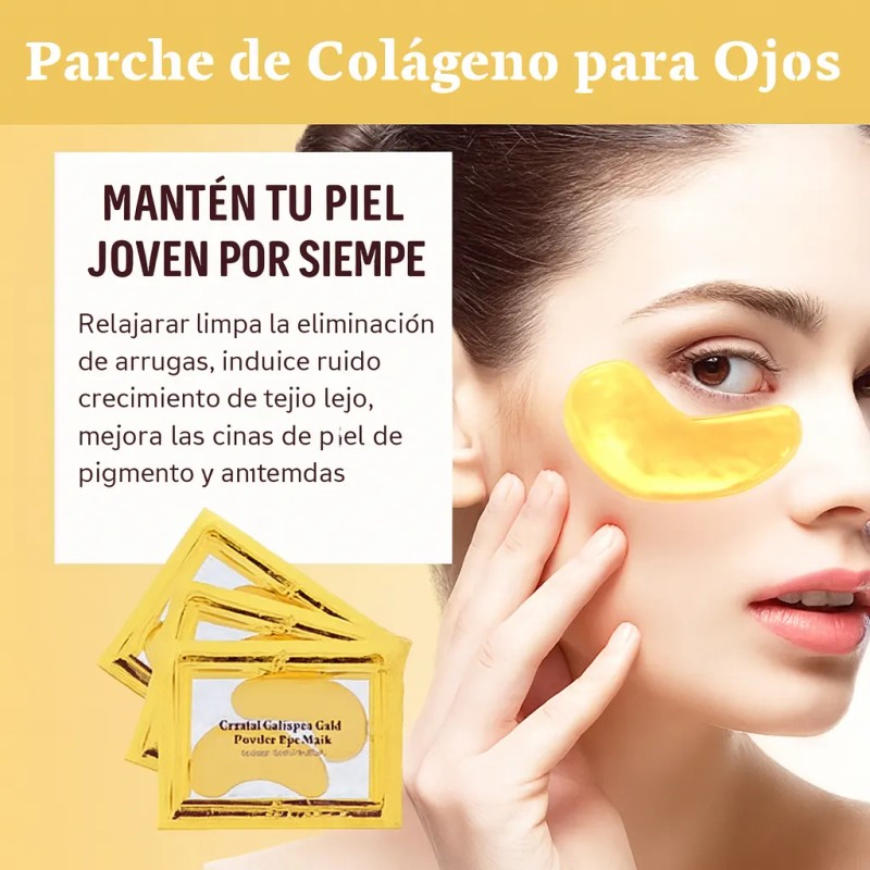 65pare Parches Ojos Colágeno