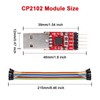 CP2102 USB to Serial Module RUIZHI Pack of 2 CP2102