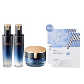 AHC Prime Expert Basic 3-piece + Moisturizer 10 sheets / AHC 프라임 엑스퍼트 기초 3종+모이스처10매
