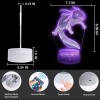 TriPro Axolotl 3D Illusion Night Light Lamp Bedroom Decor Gifts