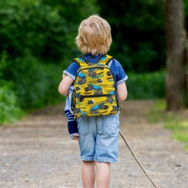 Backpack for Kids Toddler Preschool Nursery Bookbag Travel Bag for Boys Girls Daycare Truck, Truck, Rucksack