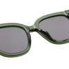 A.kjaerbede Billy Dark Green Transparent Sumglasses