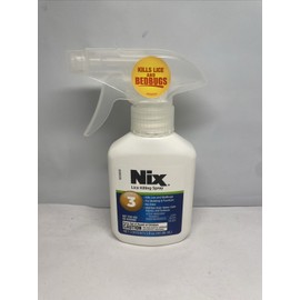 Nix Lice & Bedbugs Control Spray Bedding & Furniture Odor Free Water Safe 5 oz