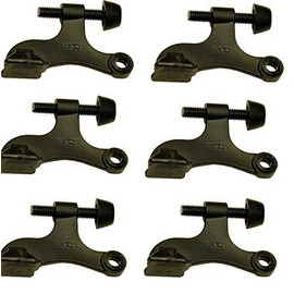 Nuk3y Hinge Pin Heavy Duty Door Stop (6 Pack) - Oiled Rubbed Bronze