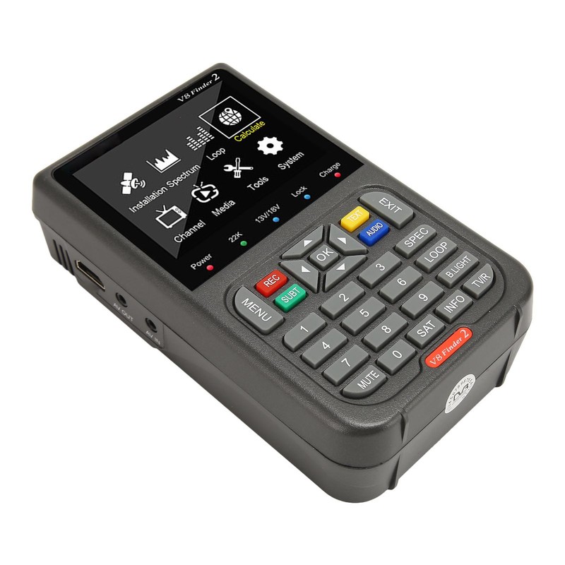 V8 Finder 2 Satellite Finder Signal Meter 3.5inch HD LCD
