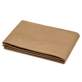 Lovely Casa - Flat sheet - Size 180 x 290 cm - 100% Oeko-Tex certified cotton - Colour curry - Model Eden - Bed linen for home - Soft and comfortable for a cosy nest