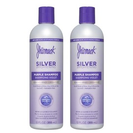 Champú Jhirmack Silver Plus, antienvejecimiento, 12 onzas líquidas (paquete por 2)