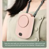 Hanging Neck Fan Portable USB Charging Leafless Fan Large Wind