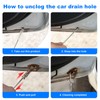 Refrigerator Drain Cleaning Tool, 8 PCS Reusable Waterline Buddy For
