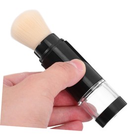 Baluue 5pcs Makeup Brush for Women Blush Brush in 1 Dual-use for Loose or Pressed Powder Portable Easy to Use