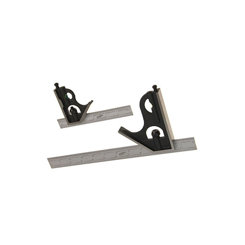 iGaging Combination Square Set 6" & 12" 4R Steel Blade