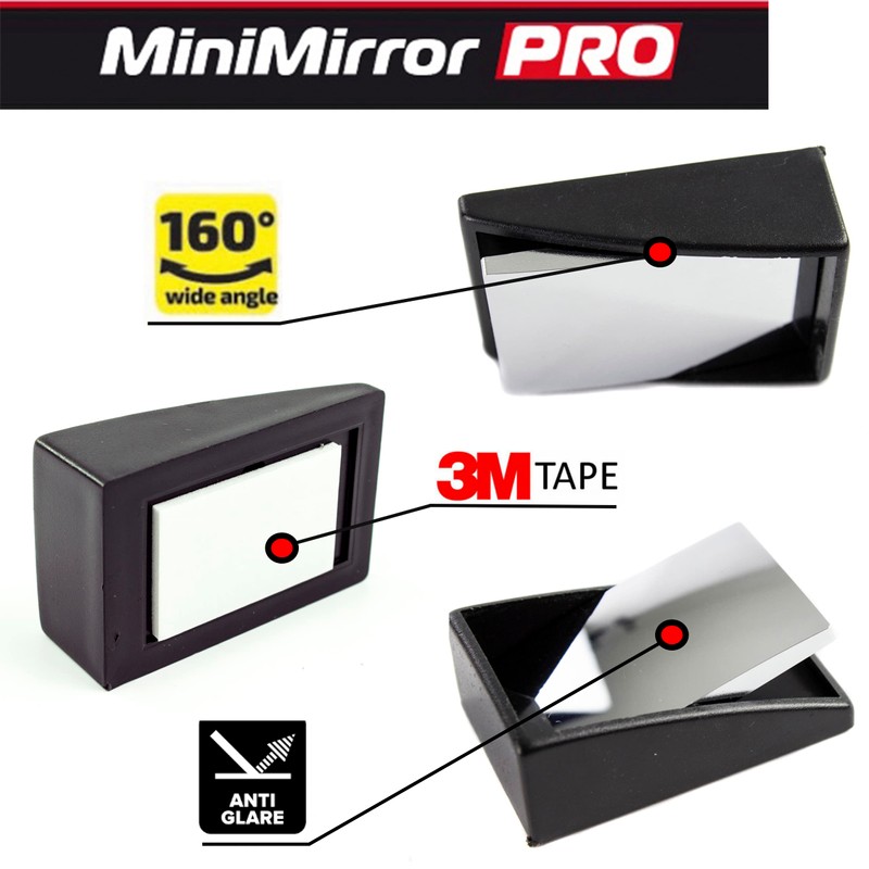 Heyner Blind Spot Side Mirrors Help for Can Van Truck